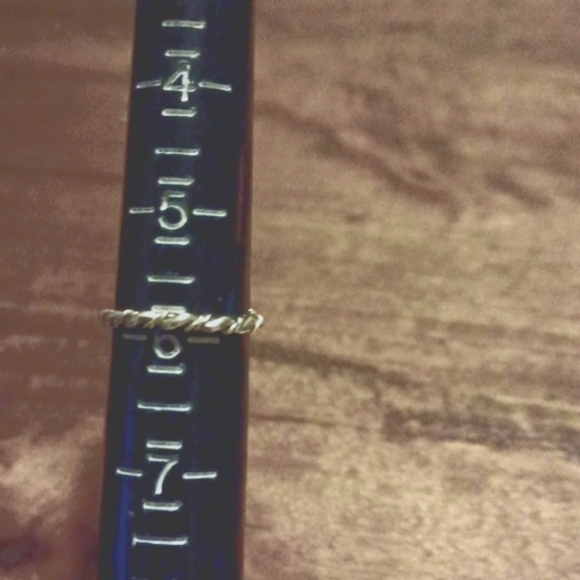 Sterling Silver Rope Band  Ring Sz 6 - Picture 3 of 6